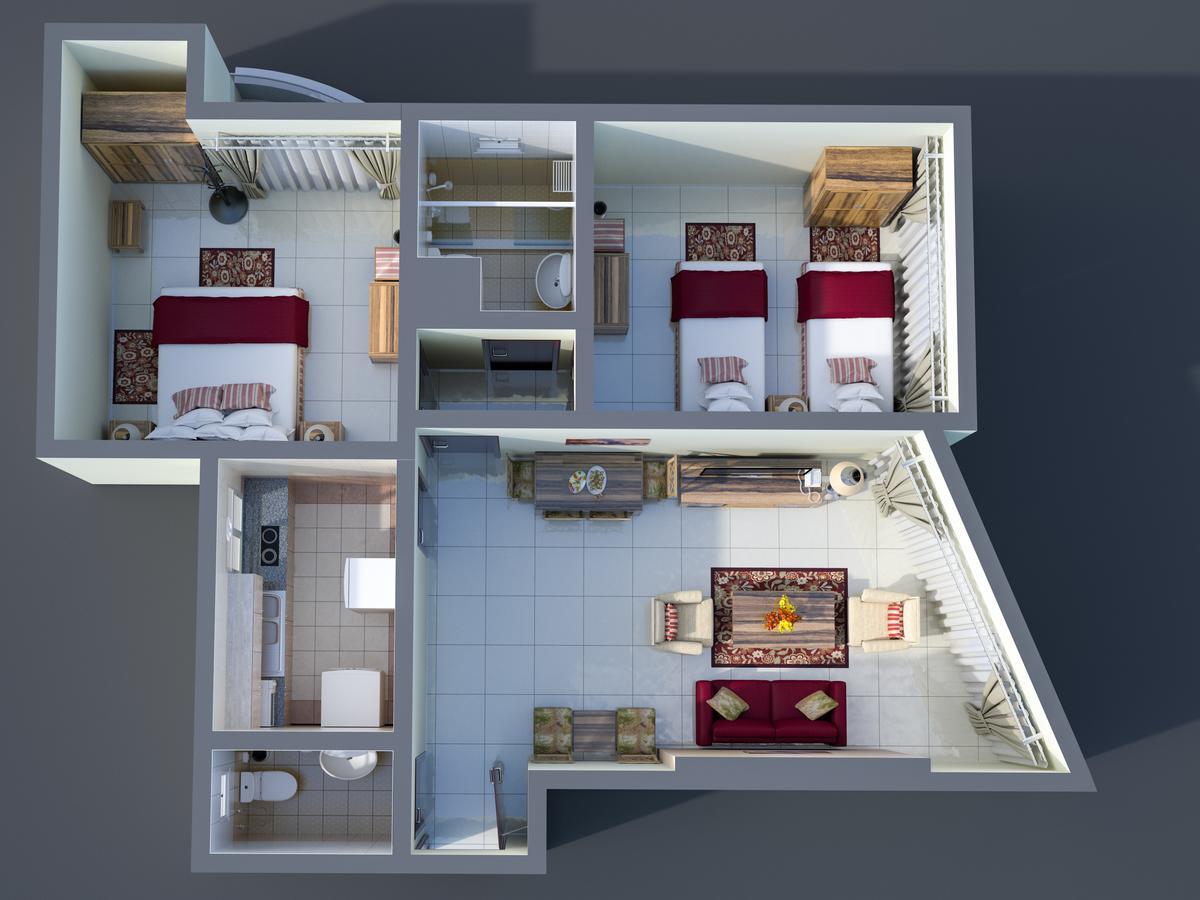 Ewan Tower Hotel Apartments Ajman Eksteriør billede